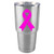 Awareness Hot Pink Ribbon Tumbler 20/30 OZ, double wall Travel Mug, (Stainless Steel) Awareness Hot Pink Ribbon Tumbler 20/30 OZ, double wall Travel Mug, (Stainless Steel)