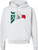 Mexico Eagle Symbol - Mexican Flag Hoodie Sweatshirt Hooded Pullover Pockets dtf