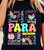 (2 qty) PARA PROFESSIONAL words, Back To School, First Day of School, End of Year Gift, Appreciation Gift for Para DTF transfer