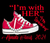 (2 qty) I'm with HER (I'm Speaking) Red shoes sneakers Kamala Harris 2024 - custom DTF transfer