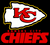 (2 Qty) KC CHIEFS shield - custom Football sports DTF transfer (2 Qty) KC CHIEFS shield - custom Football sports DTF transfer