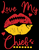(2 Qty) Love my CHIEFS Lips - custom Football sports DTF transfer