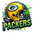 (2 qty) PACKERS Helmet FOOTBALL SPORTS - custom DTF transfer