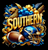 (2 Qty) Southern SU Jaguar Skyline Feather Helmet Football SPORTS - custom DTF transfer