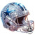 (2 QTY) Cowboys Helmet Gemstone Football Sports - custom DTF transfer 