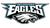 (4 Qty) Eagles (size 5") Football - custom sports DTF transfer