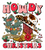 Howdy Christmas Boot and Hat - Christmas DTF transfer Howdy Christmas Boot and Hat - Christmas DTF transfer