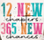 Twelve New Chapters, 365 new Chances New Year DTF transfer