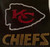 KC CHIEFS Arrow Football Custom Rhinestone Transfer KC CHIEFS Arrow Football Custom Rhinestone Transfer
