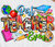 Best Teacher Ever (Globe Pencil Paint Canvas) - DTF transfer