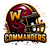 (2 Qty) COMMANDERS Helmet Splash FOOTBALL SPORTS - custom DTF transfer
