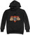 Dragon Ball Z Print on Black Pullover hoodie DTF