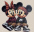 Mickey and Minnie with Bandana - custom DTF transfer