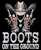 (2 Qty) Cowboy Cowgirl Hat Boots on the Ground - custom DTF transfer