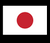 (2 Qty Japan Flag and 2 qty Japanese letter) - custom DTF transfer