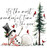 (2 Qty) Lying Snowman Christmas DTF transfer
