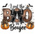 (2 Qty) I Put The Boo In My Boujee Halloween DTF transfer