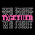 (2 Qty) We Fight We Fight Together  Breast Cancer Awareness - custom DTF transfer