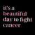 (2 Qty) Its A Beautiful Day To Fight Cancer - Custom DTF transfer
