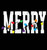 (2 Qty) White Merry Lights Christmas DTF transfer (2 Qty) White Merry Lights Christmas DTF transfer