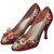 (2 Qty) Flower Beige Pump Heels DTF transfer