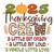 (2 Qty) 2025 Thanksgiving Crew A Little Bit Loud DTF transfer
