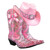 (2 Qty) Light Pink Boots On The Groud DTF transfer