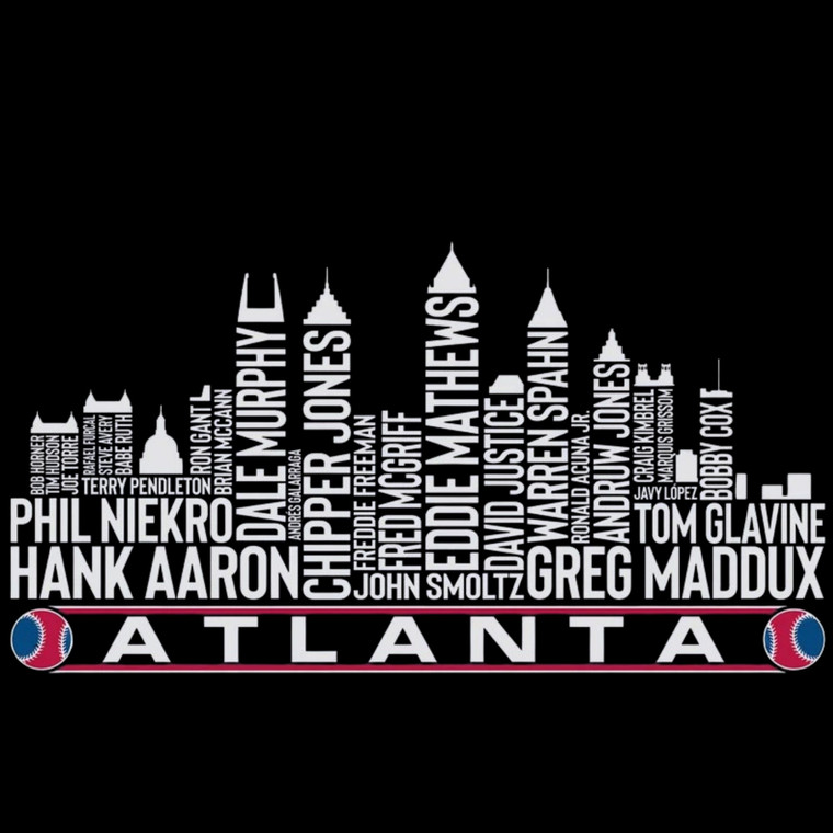 (2 Qty) Atlanta DTF transfer