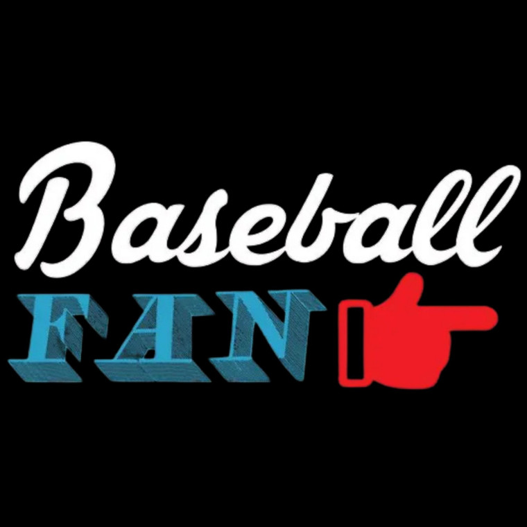 (2 Qty) Baseball Fan DTF transfer