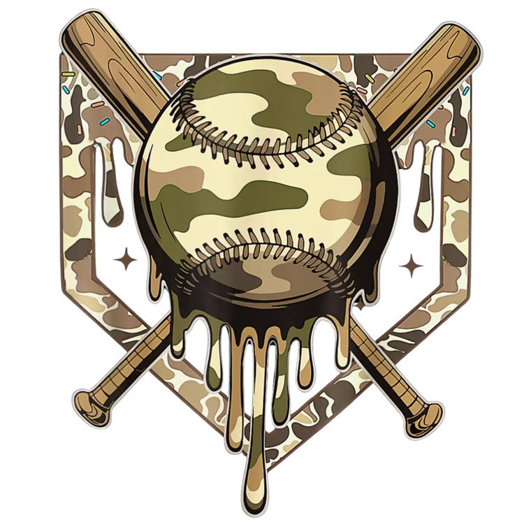 (2 Qty) Army Baseball DTF transfer