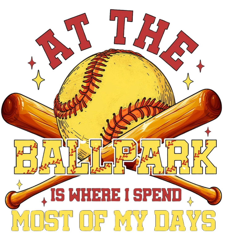 (Qty 2) At The Ball Park DTF transfer