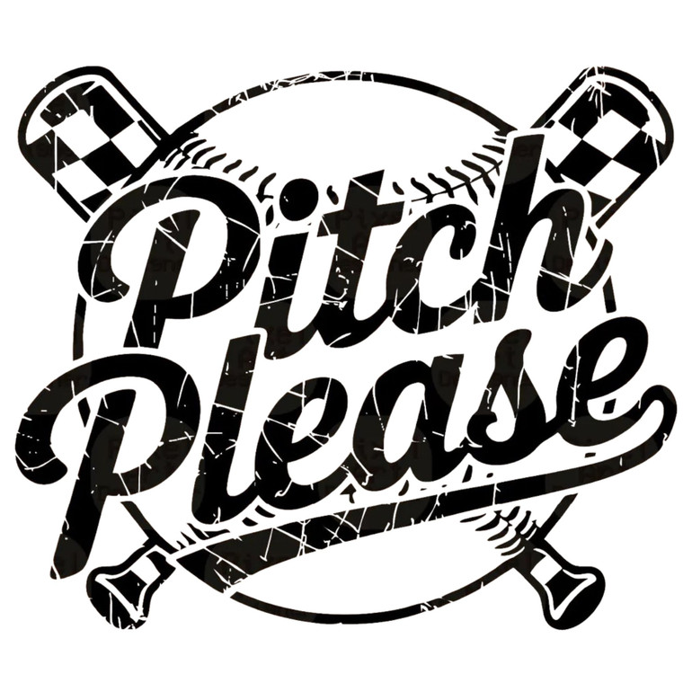 (2 Qty) Pitch Please DTF transfer