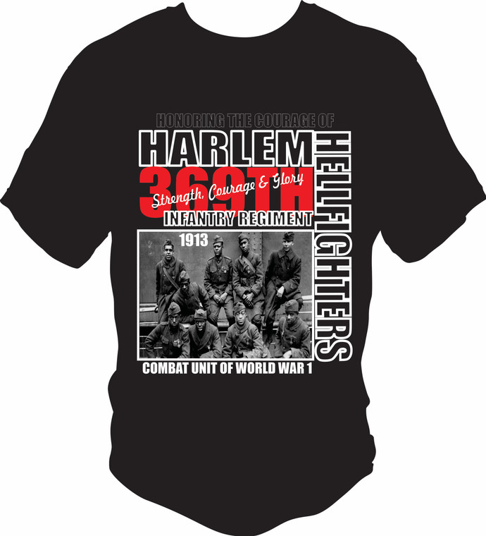 (2 Qty) HARLEM HellFighters 369th infantry regiment - DTF transfer