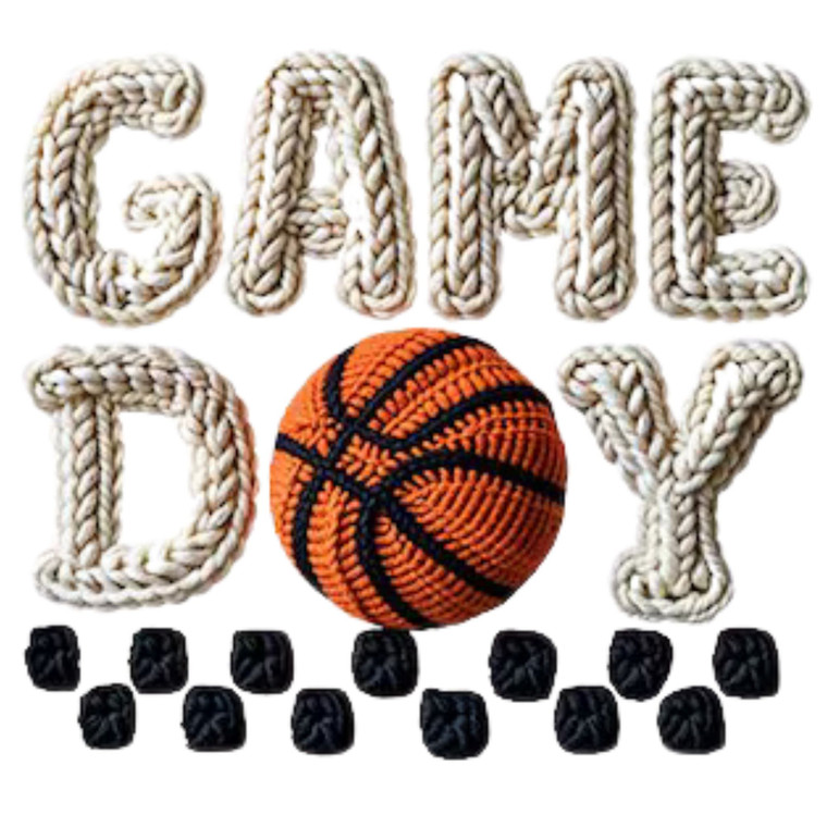 (2 Qty) Game Day Yarn DTF transfer