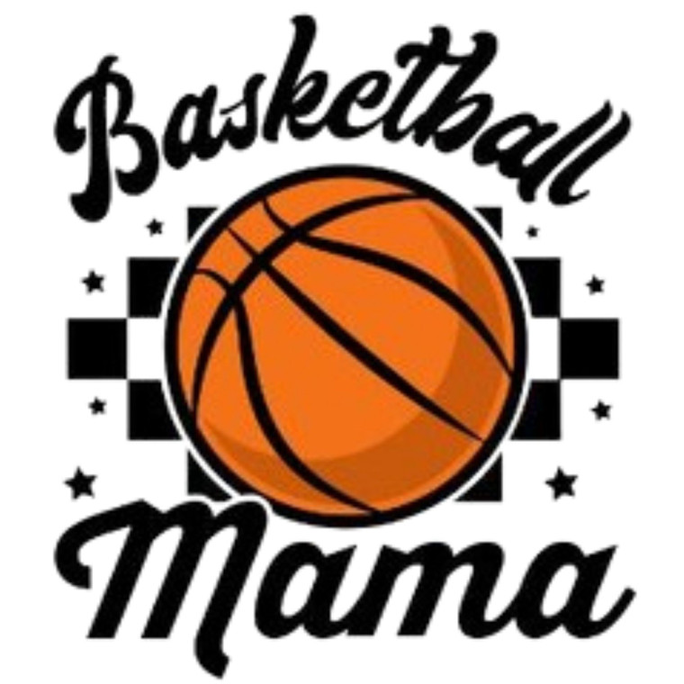 (2 Qty) Basketball Mama Ball DTF transfer