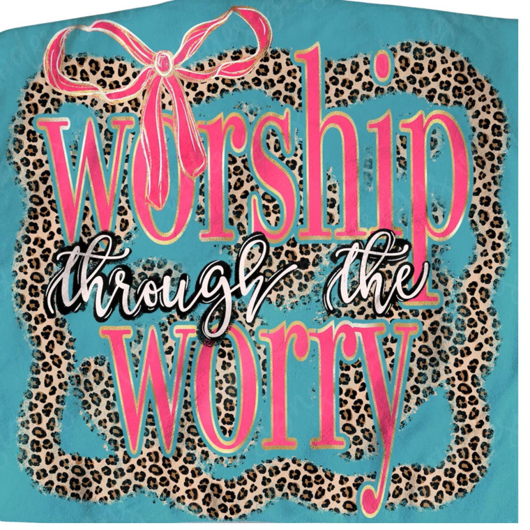(2 qty) Worship Through The Way DTF transfers