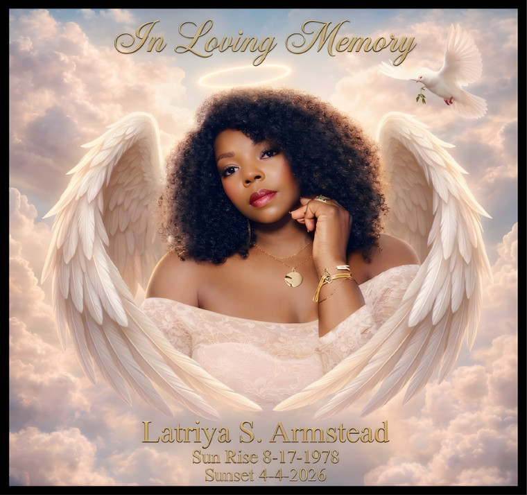 In Loving Memory of Latriya Armstead custom DTF transfer
