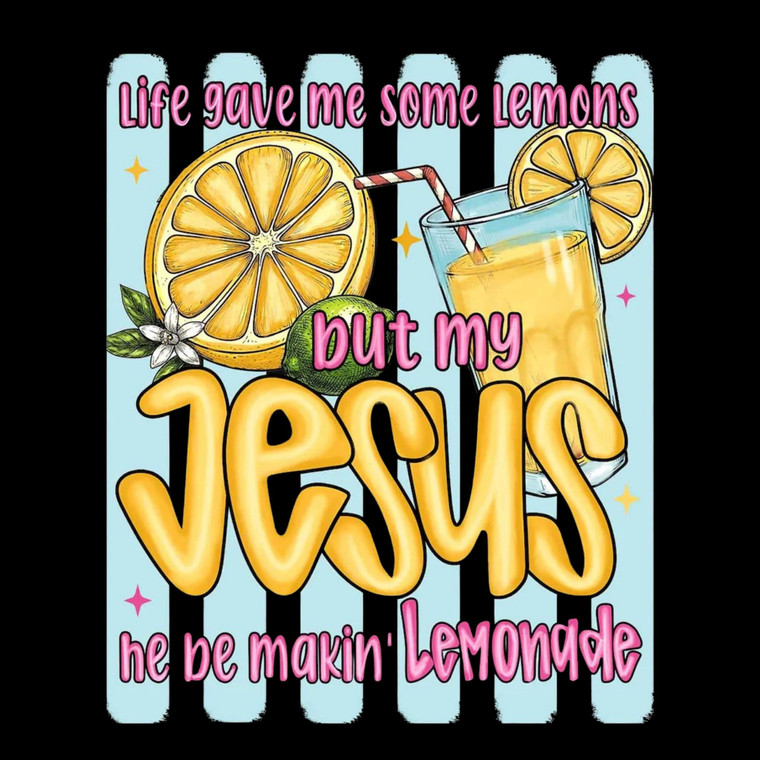 (2 qty) Life Gave Me Some Lemons- DTF transfers