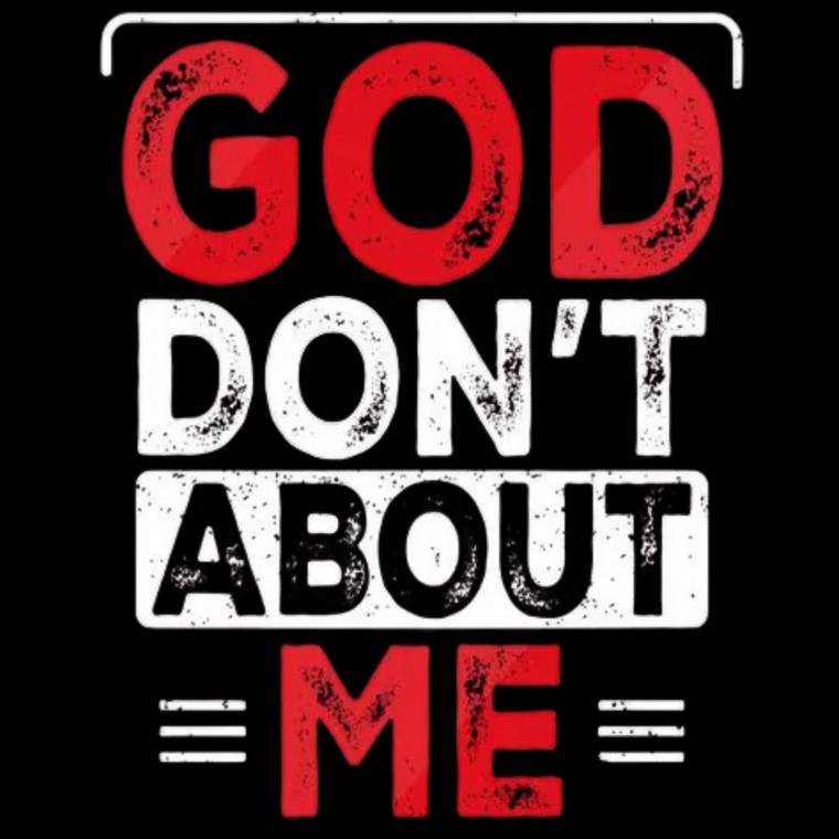 (2 qty) God Don't Play About - DTF transfers