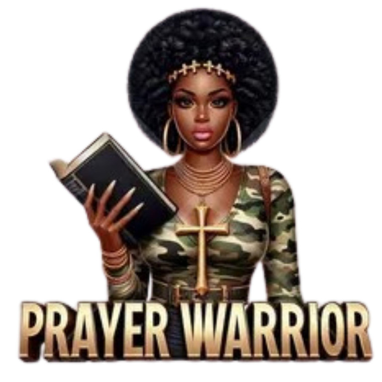 (2 qty) Prayer Warrior - DTF transfers
