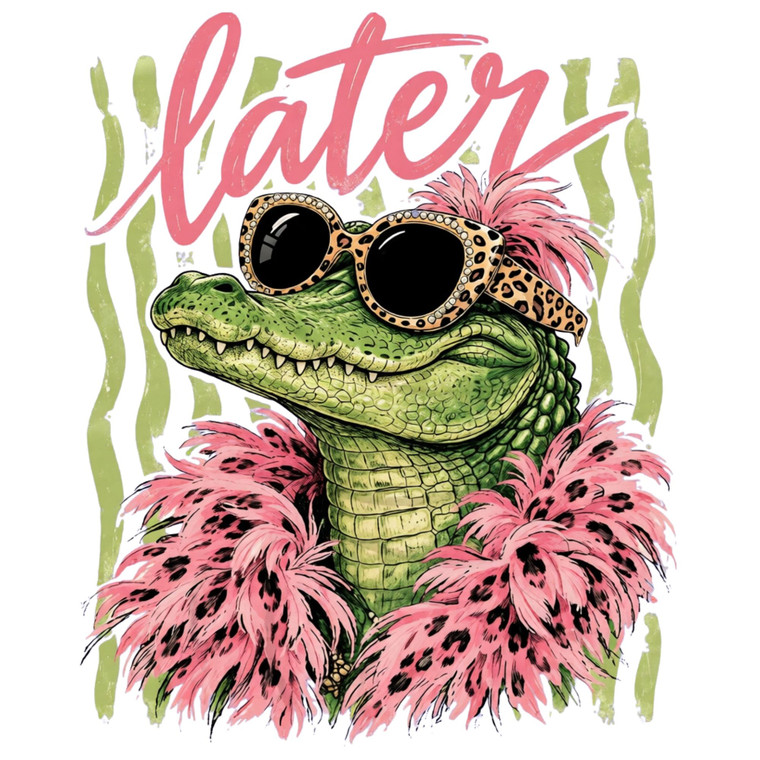 (2 qty) Later After While Both Front And Back - DTF transfers