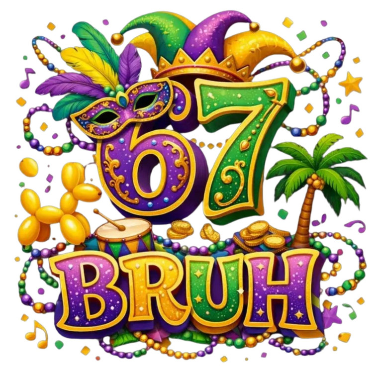 (2 qty) Six Seven Bruh - DTF transfers