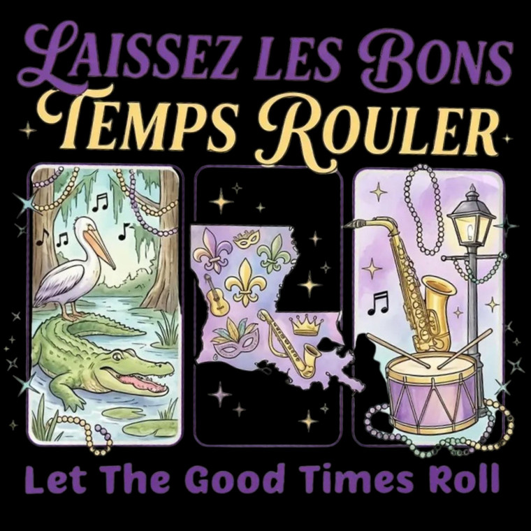 (2 qty) Laissez Lez Bons - DTF transfers