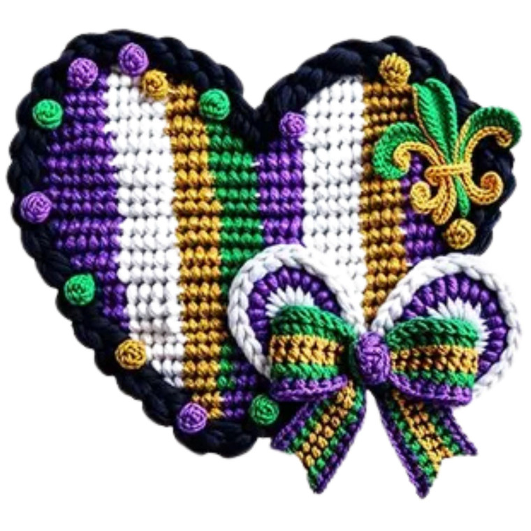 (2 qty) Purple Heart Yarn - DTF transfers