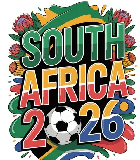 (2 Qty) South Africa World Cup 2026 USA Soccer FIFA - DTF transfer
