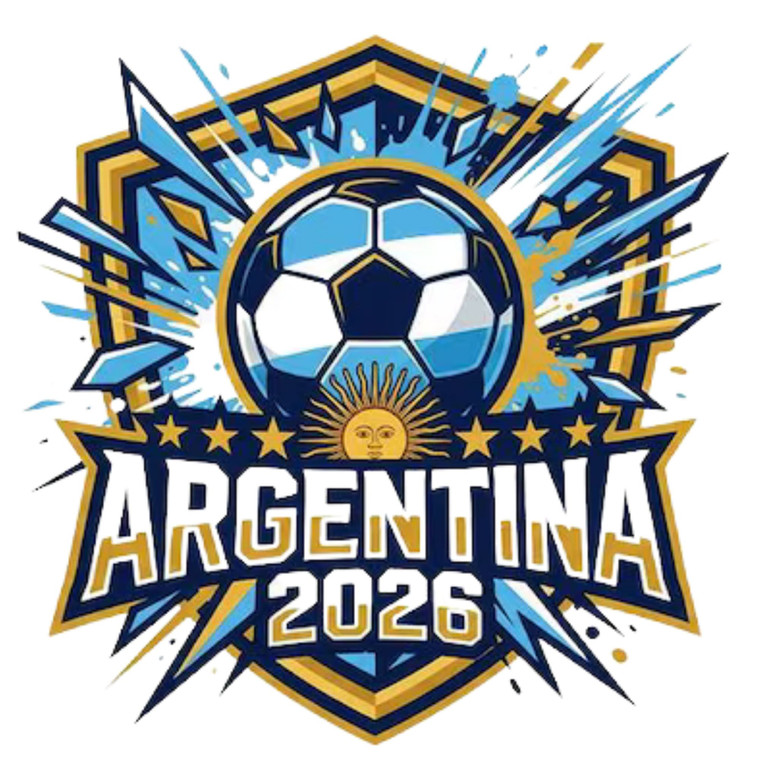 (2 Qty) Argentina 2026 Sol de Mayo DTF transfer