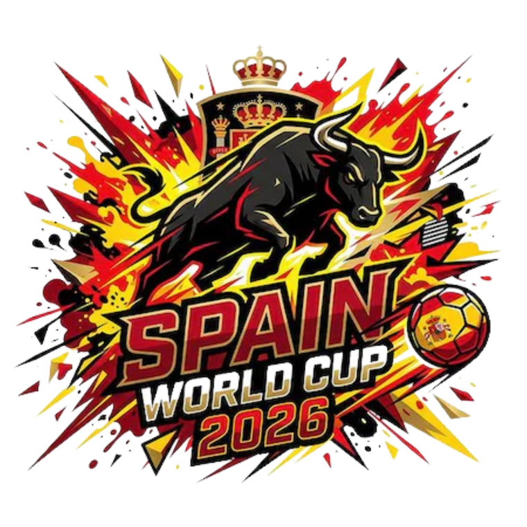 (2 Qty) Spain World Cup 2026 DTF transfer