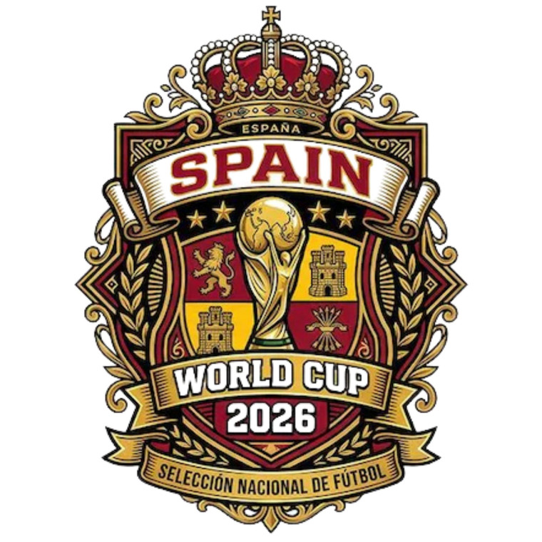(2 Qty) Spain World Cup 2026 Selección Nacional de Fútbol DTF transfer