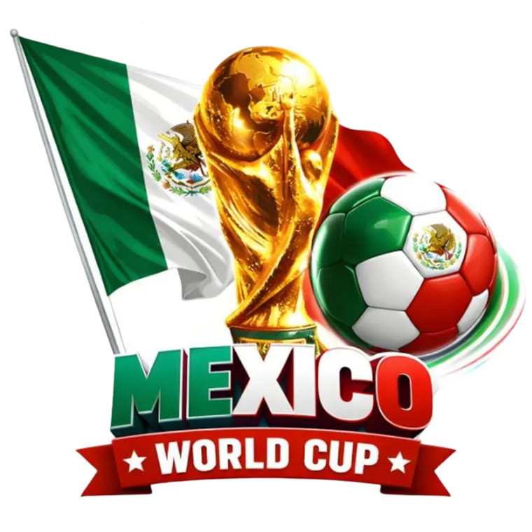 (2 Qty) Mexico World Cup Flag DTF transfer
