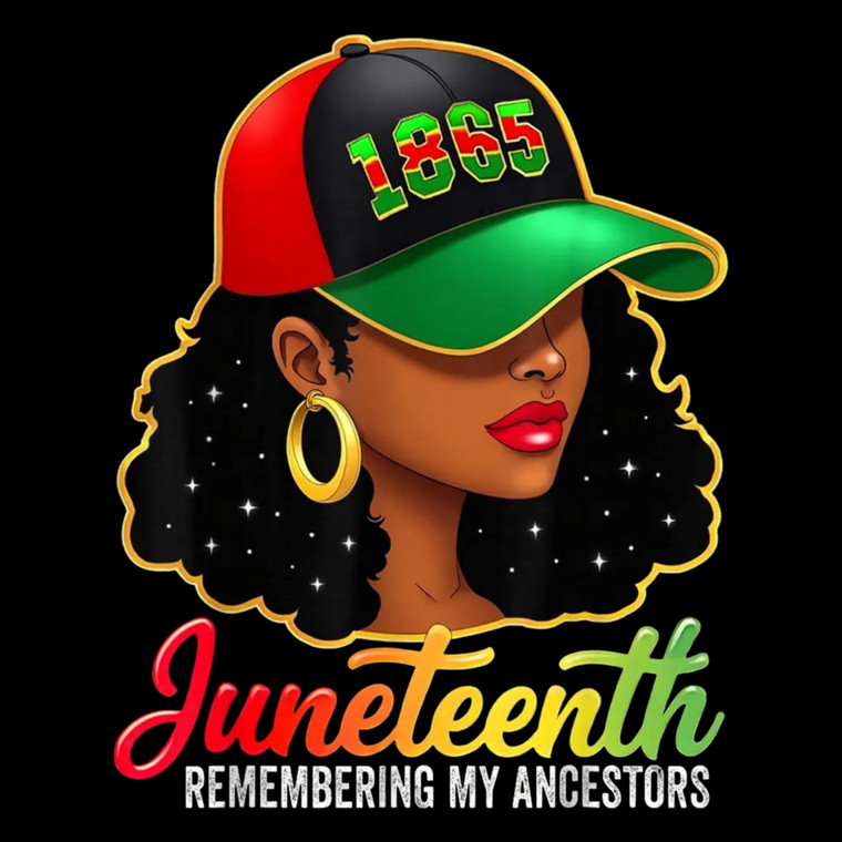 (2 Qty) Juneteenth Remembering Ancestors - DTF transfer